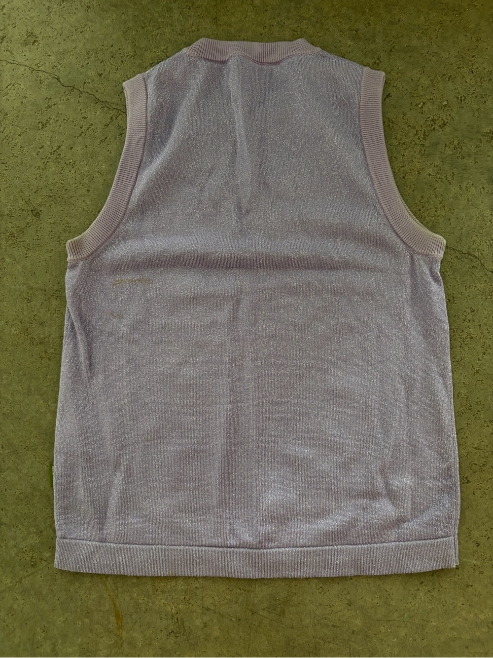 Marc Jacobs Heaven Lavender Star Sleeveless Knit Top - Picture 3 of 4